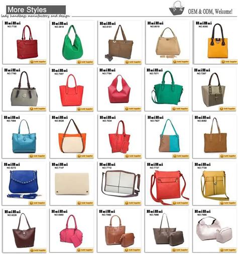 coach bag design names